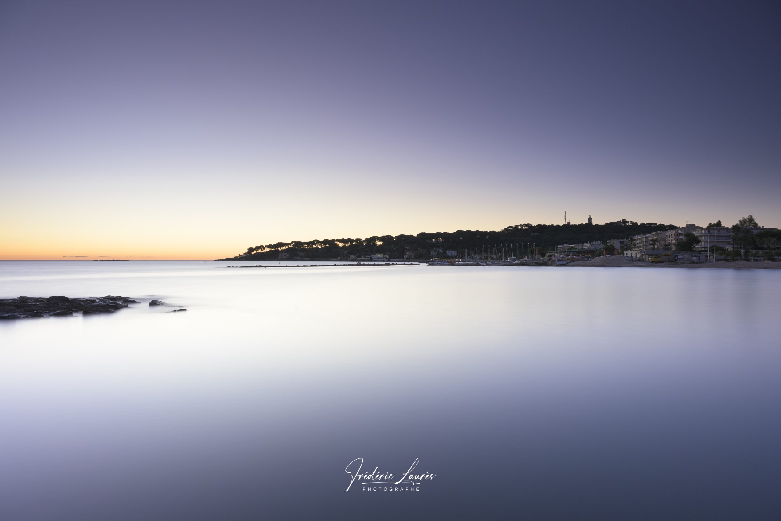 Antibes - littoral - Photo pose longue